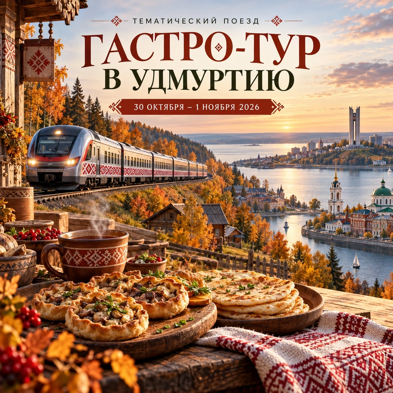 📅 30 октября – 1 ноября 2026