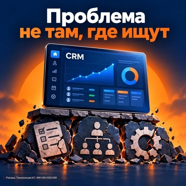 Почему хороший продавец не гарантирует сильный отдел продаж? Почему CRM не решает пробл...