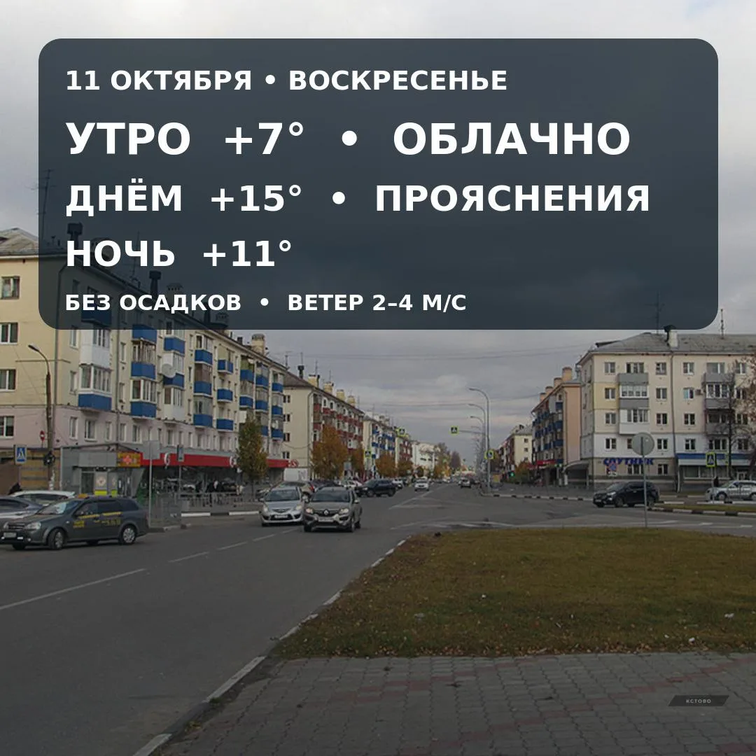 ☀️ Доброе утро, Кстово!