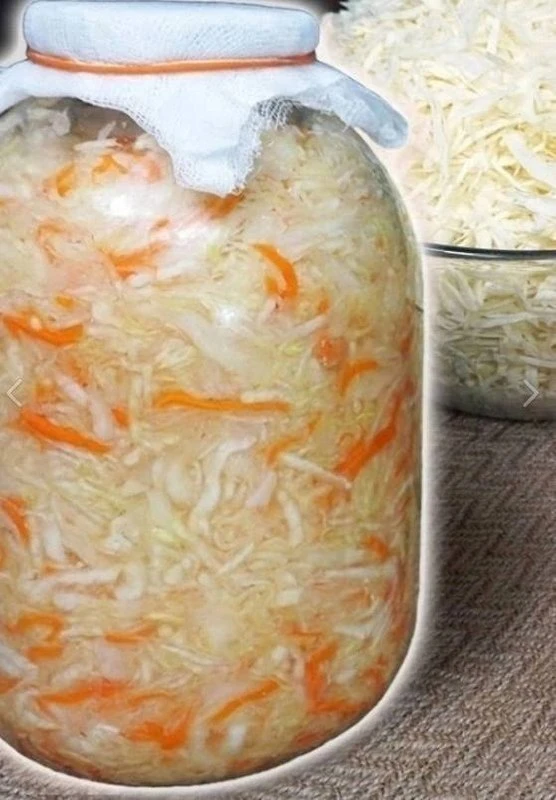 Квашеная капуста — как солили её наши бабушки. 🥬