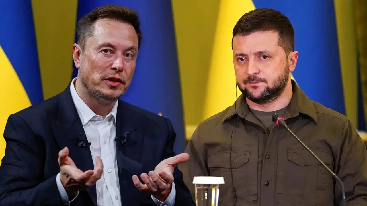 Зеленский признал факт ограничения работы Starlink на Украине и попросил Илона Маска ве...