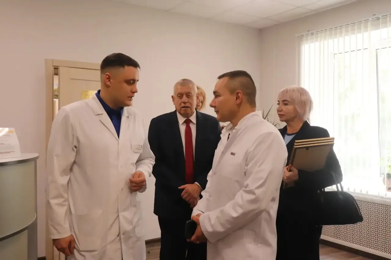 Вместе с коллегами провёл выездной «Здравчас» в ГБУЗ МО «Егорьевская больница» и познак...