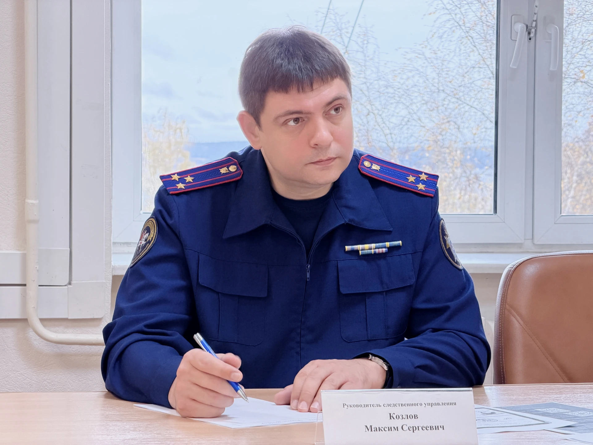 Руководитель следственного управления СК России по Республике Карелия провел личный при...