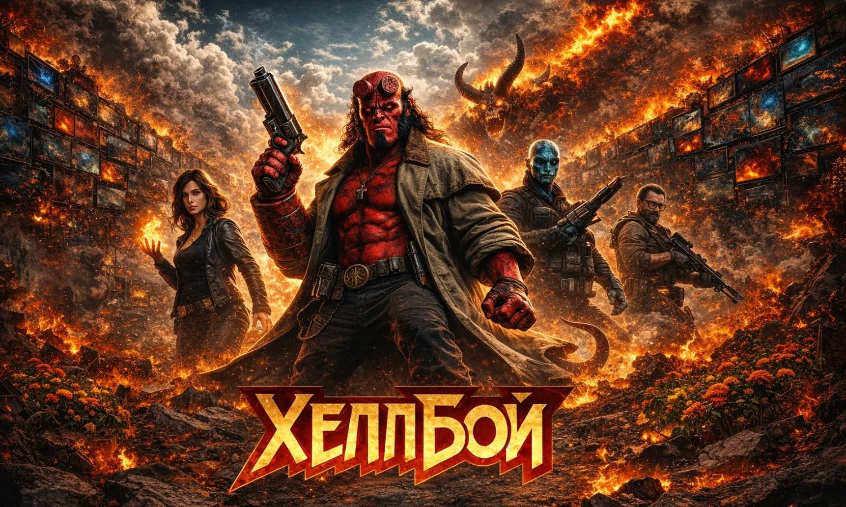 😈 Франшиза "Хеллбой":