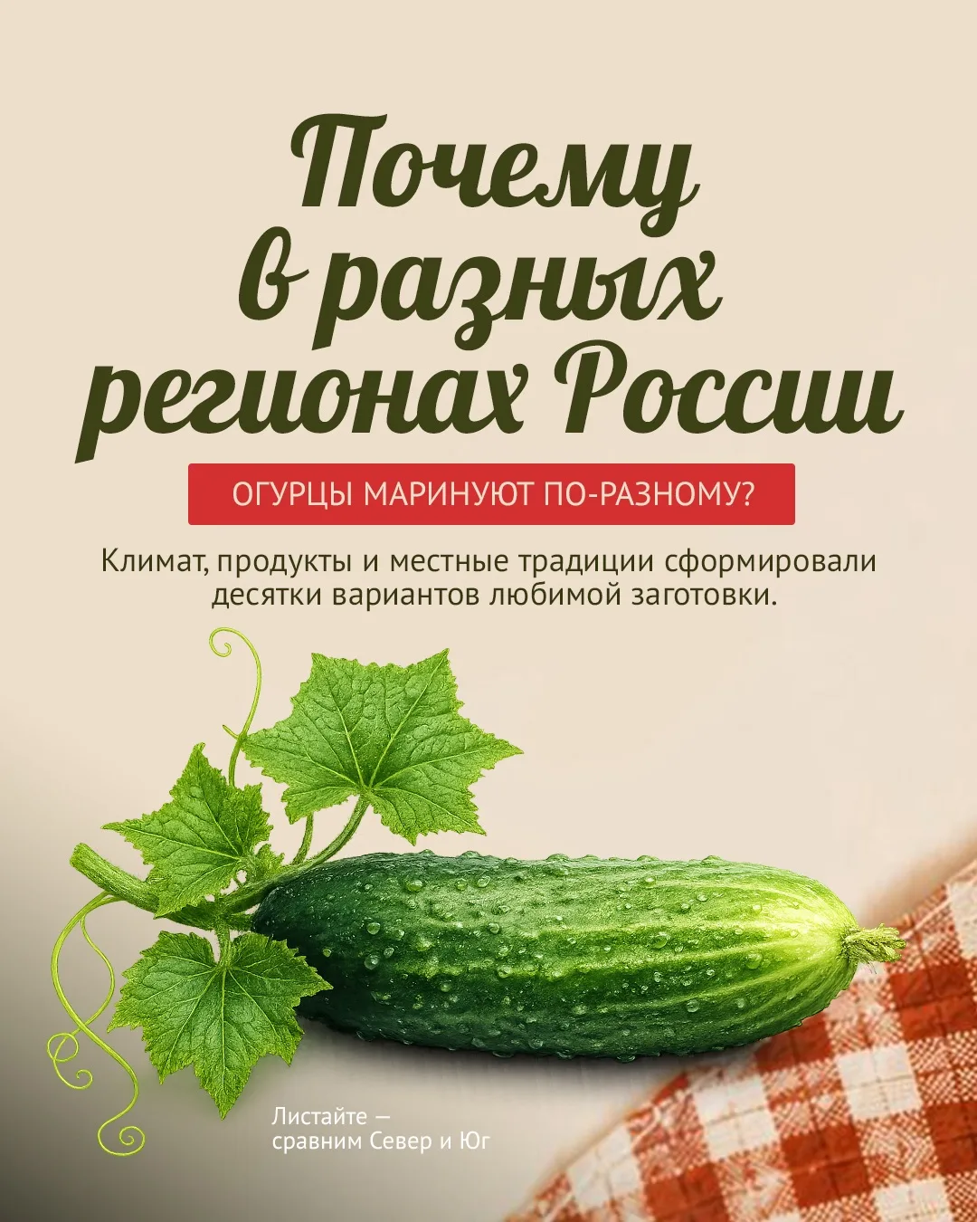 Вы знали, что в разных регионах соленья отличаются?