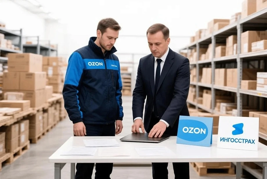 Ozon и «Ингосстрах» закрывают программу страхования товаров на складах маркетплейса