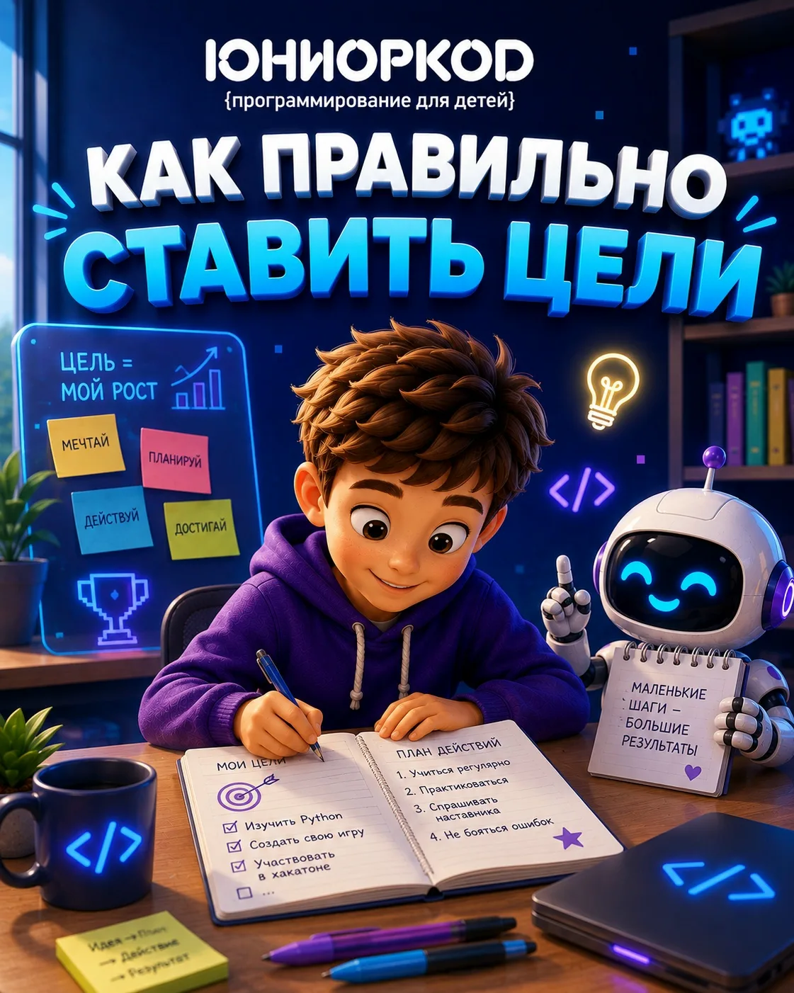 🎯 Как правильно ставить цели?