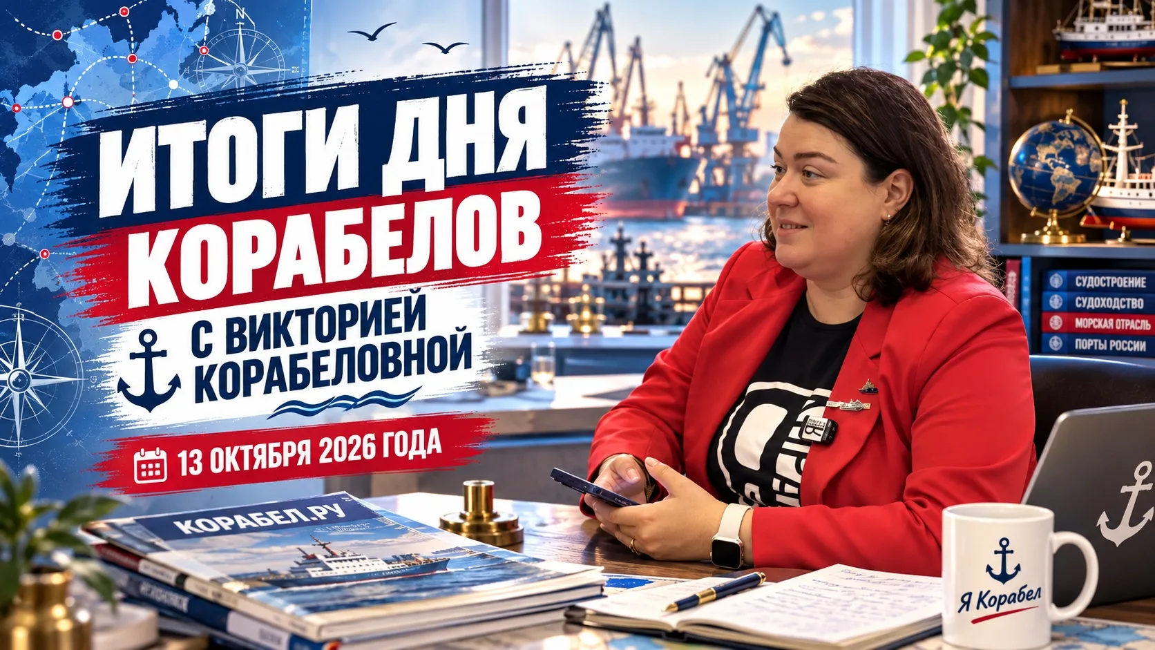 ⚓ ИТОГИ ДНЯ С ВИКТОРИЕЙ КОРАБЕЛОВНОЙ