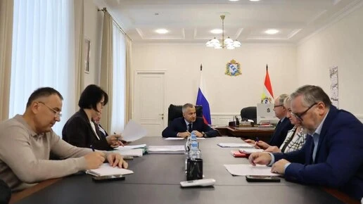 Чепик обсудил развитие Рыльского и Щигровского районов