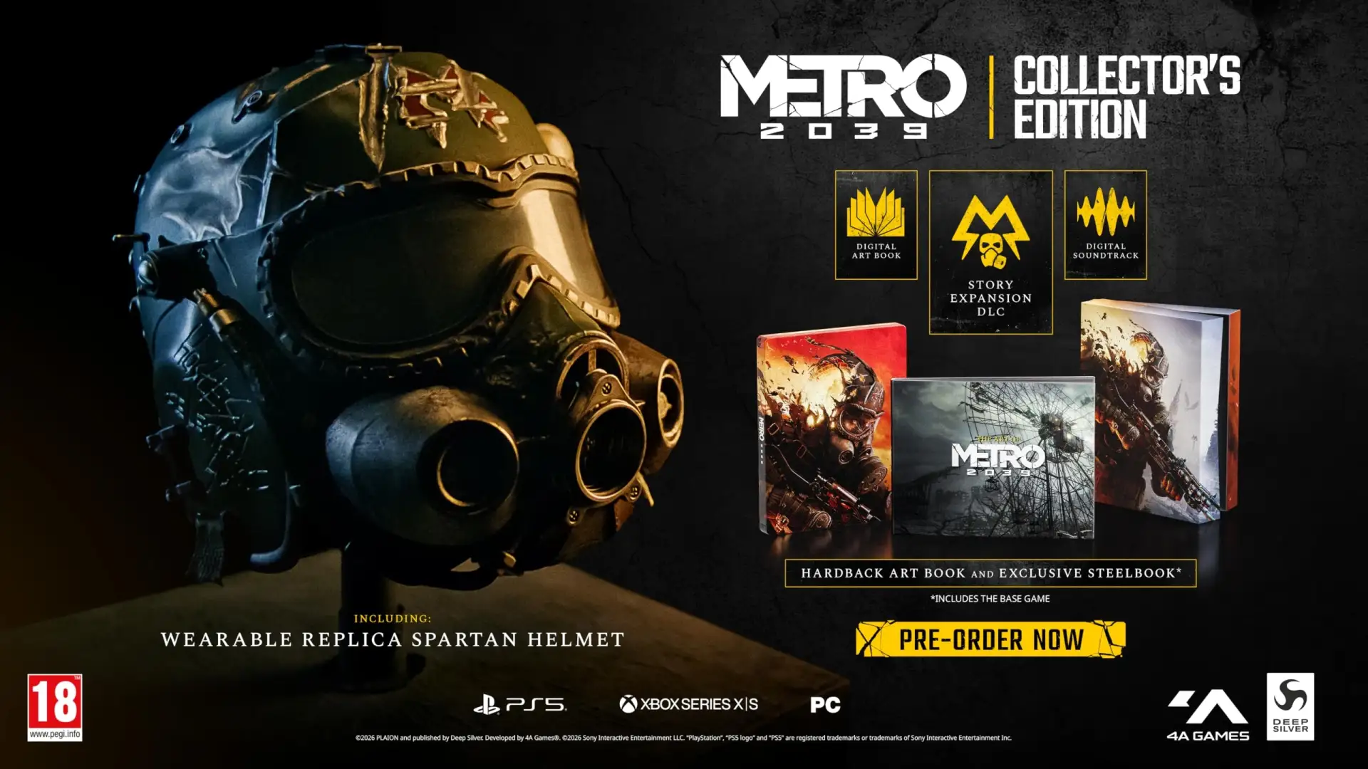 Metro 2039 получит 3 физических издания