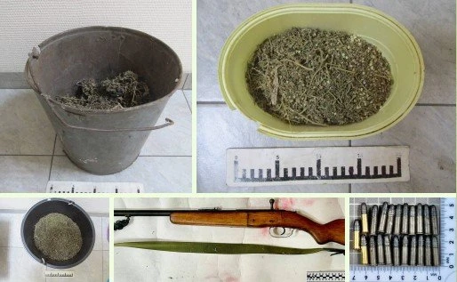 В Усмани у 62-летнего пенсионера изъяли более 2 килограммов марихуаны и готовую к стрел...