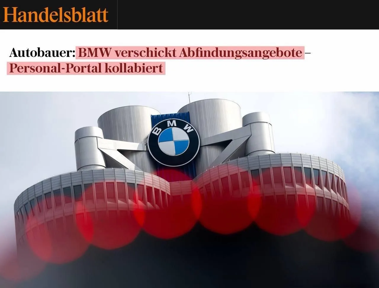 BMW предложила уволиться 40 тысячам сотрудников — желающих оказалось столько, что они О...