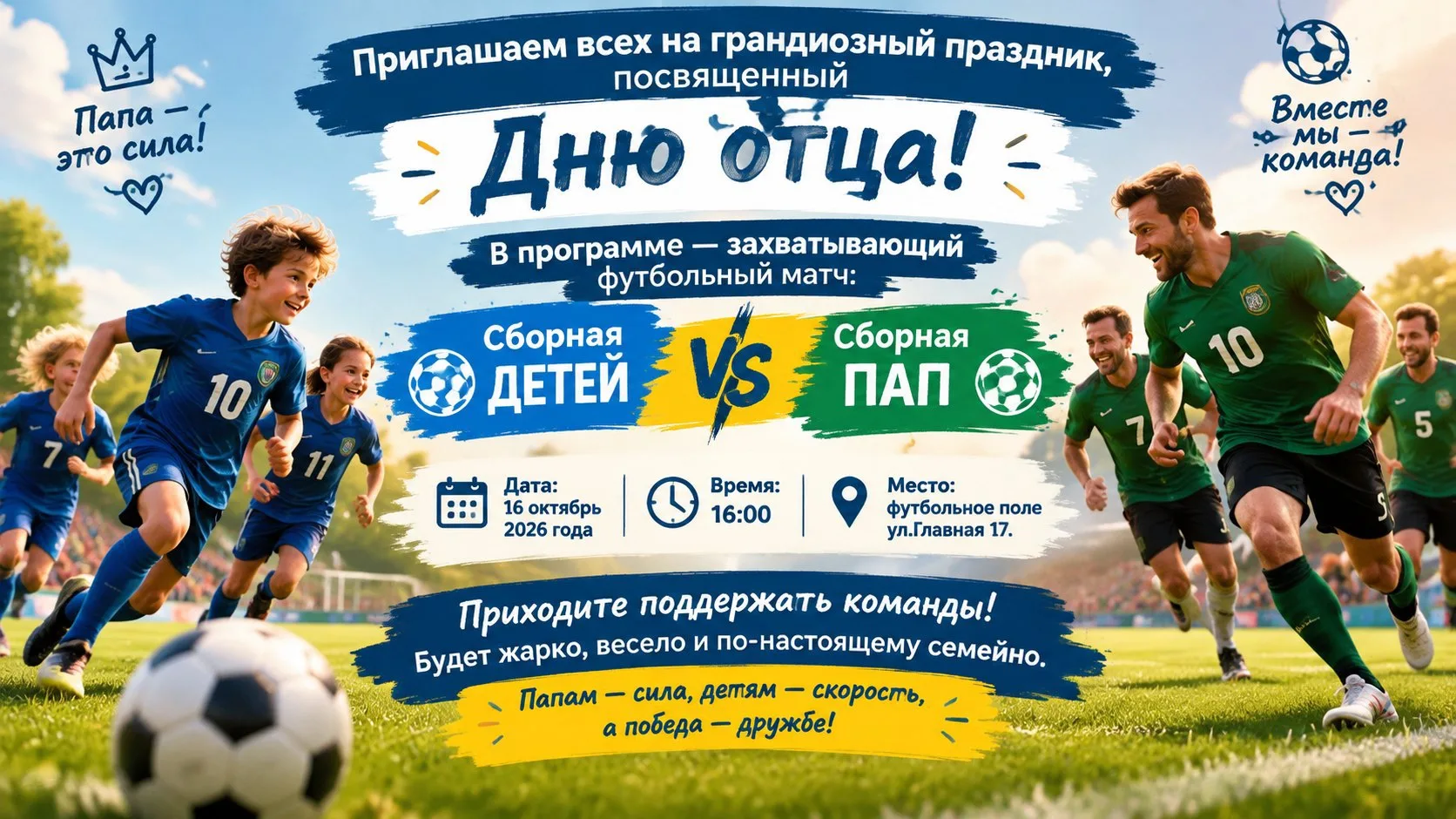 Напоминаем! 🏆
