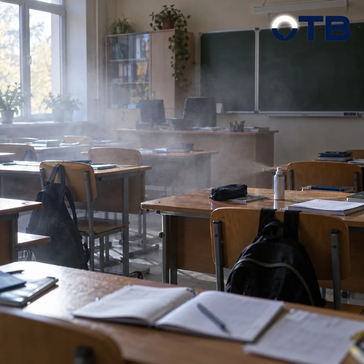 Пятиклассник распылил неизвестную жидкость в школе №181
