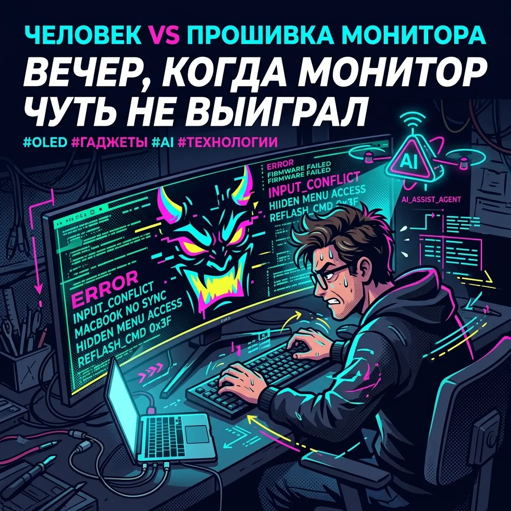 🔧 Вечер, когда монитор чуть не выиграл