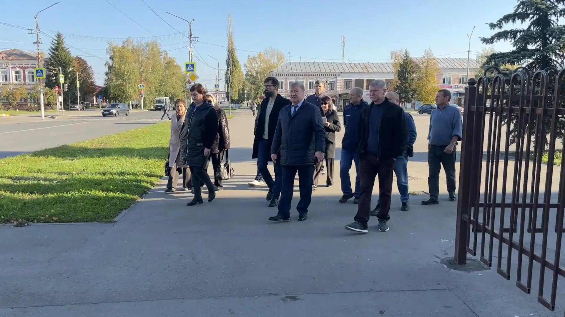 Провёл рабочую встречу с архитектором по проекту благоустройства улицы Советской «Связь...