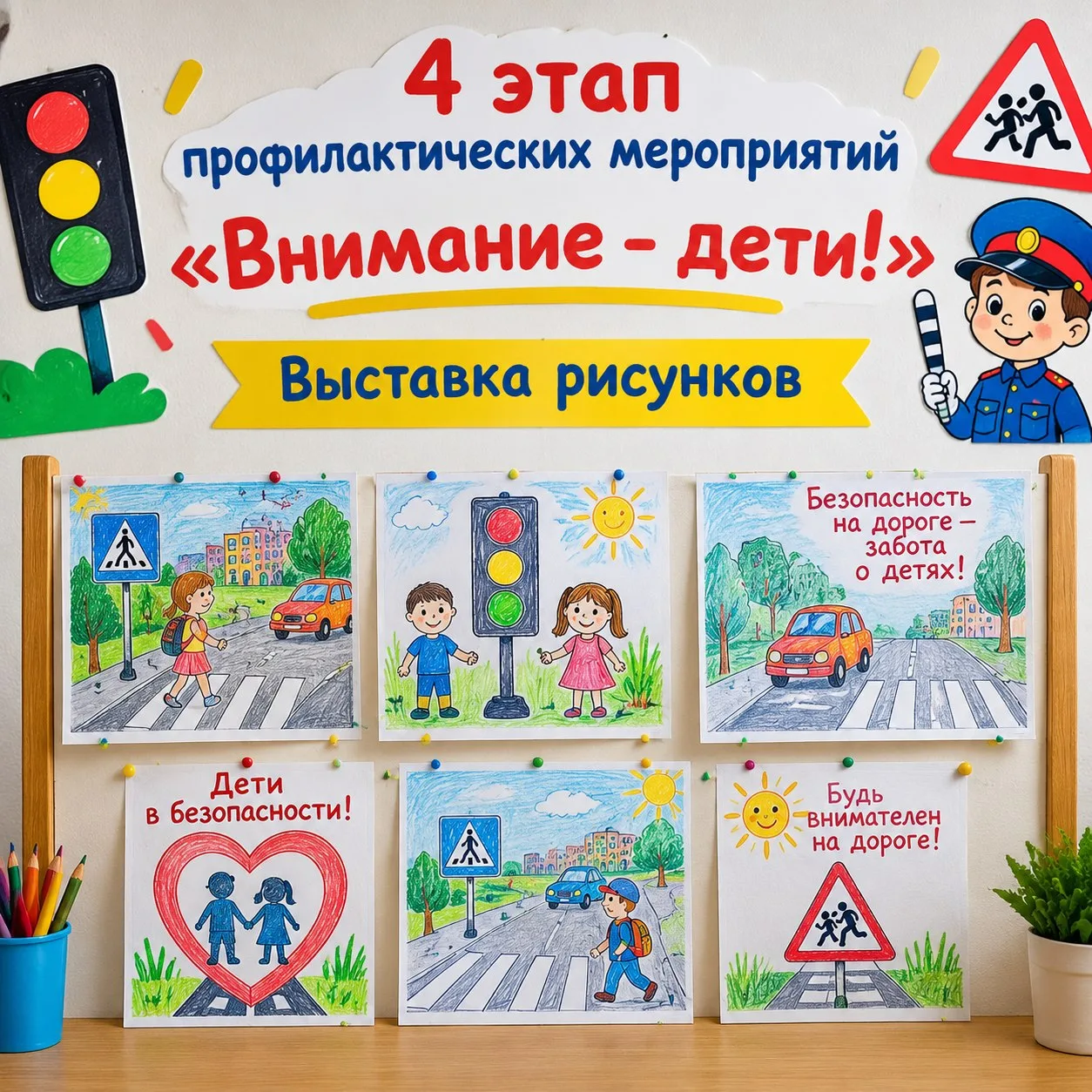 🚦Безопасность начинается с детства!