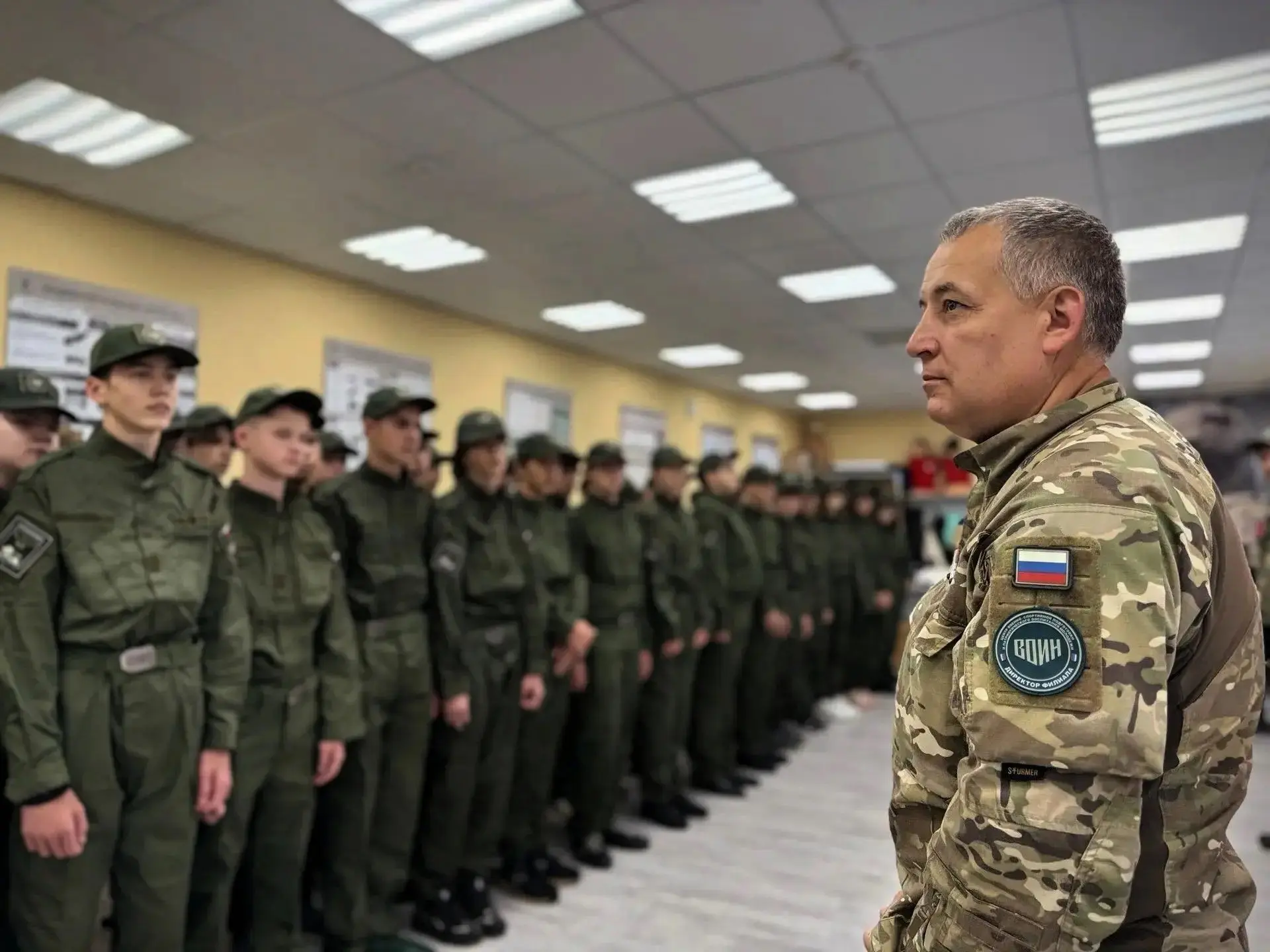 👥Более 80 курсантов белгородского филиала Центра «ВОИН» дали торжественное обещание