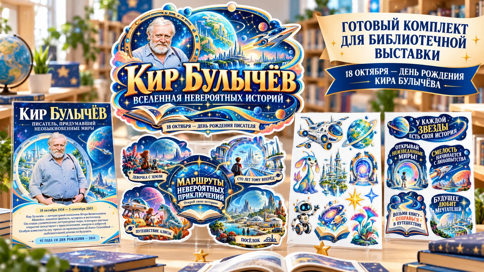 🚀 18 ОКТЯБРЯ — ДЕНЬ РОЖДЕНИЯ КИРА БУЛЫЧЁВА!