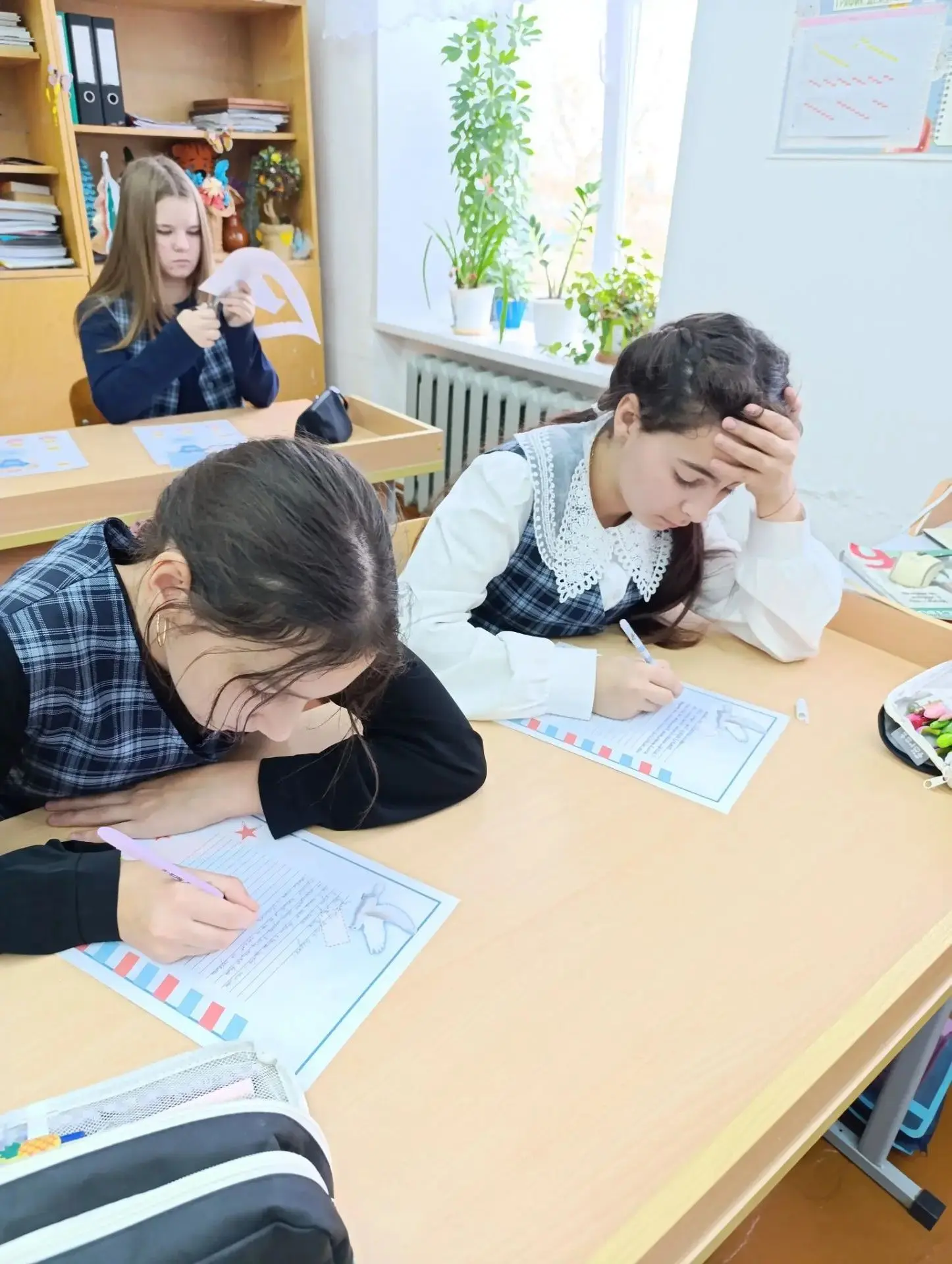 Акция «Письмо солдату»: тепло детских сердец на передовую
