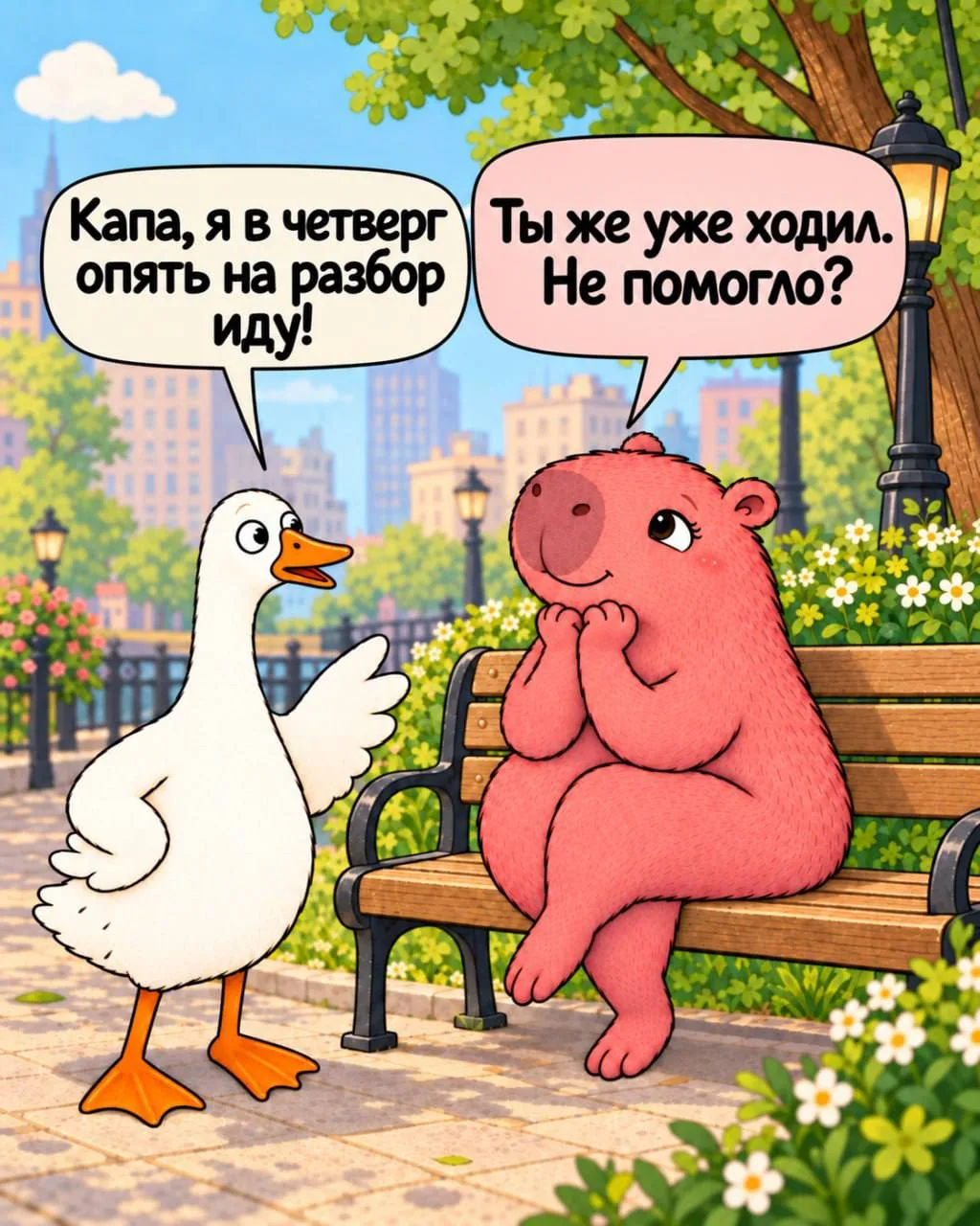 Кто сегодня Кеша, а кто Капа? 😁