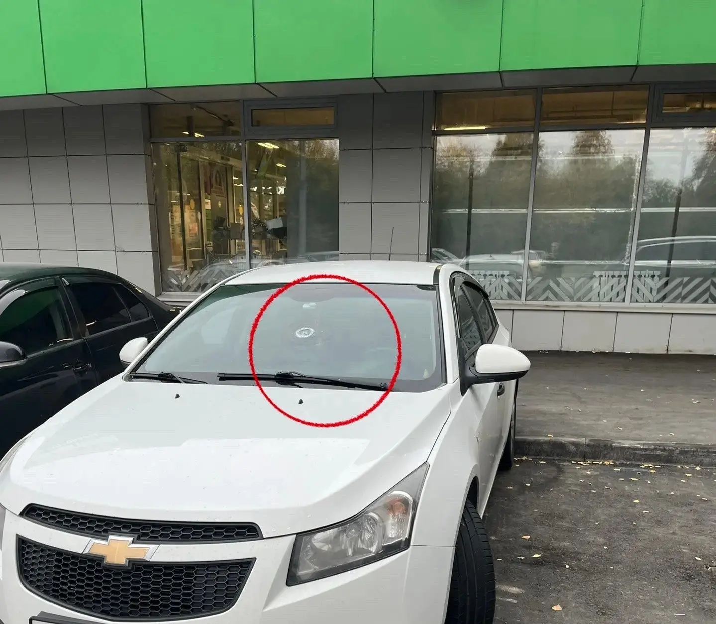 ❗️ Обстрел машины