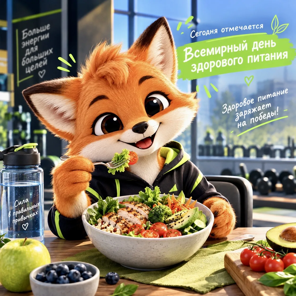 🥗 Здоровое питание заряжает на победы! 💪🔥