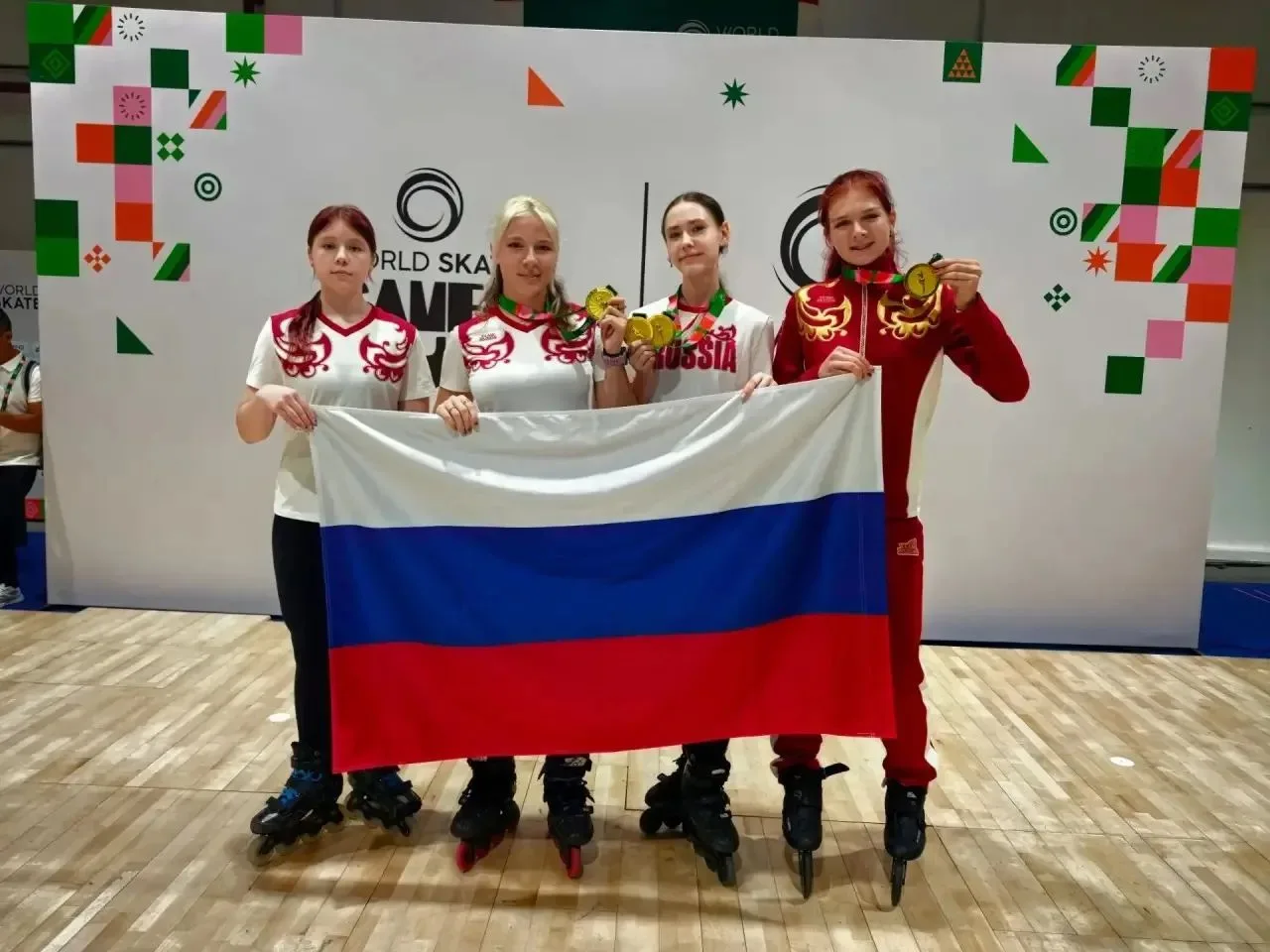 Спортсменки из Самарской области успешно выступили на чемпионате мира по роллер-спорту