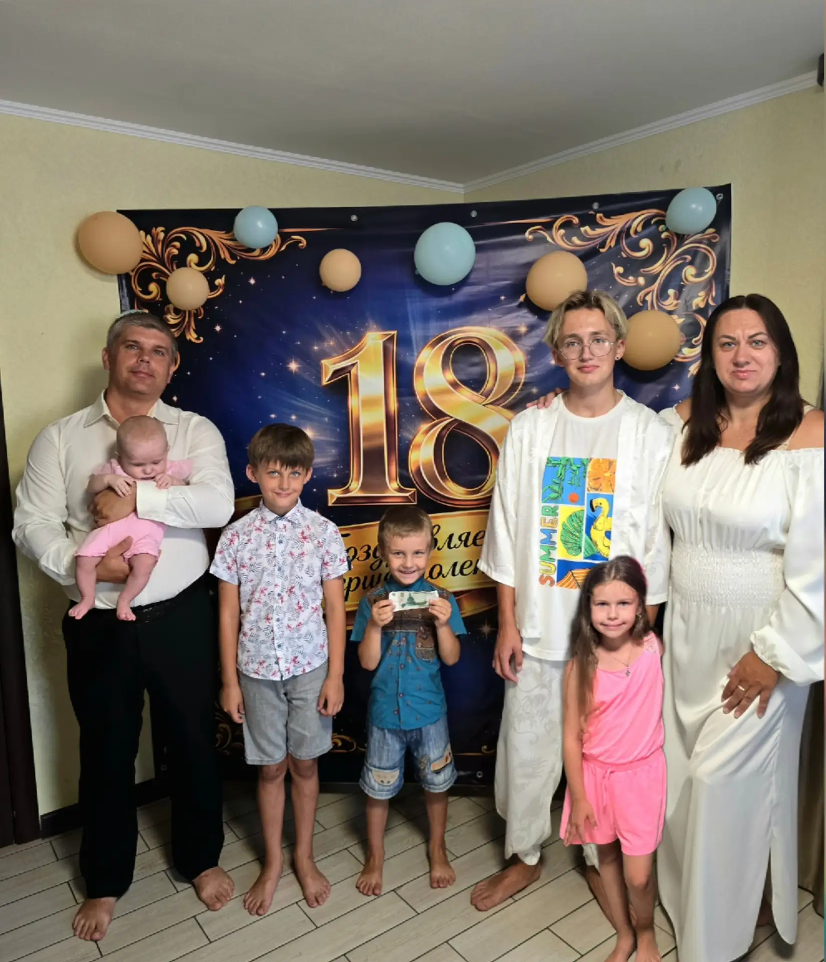 Многодетный папа — это не просто звание, это настоящее призвание!