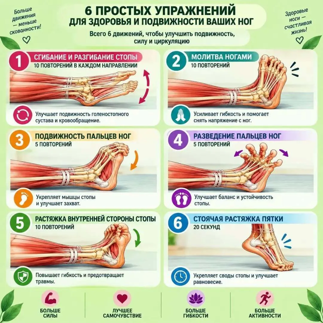 СИЛЬΗЫΕ СТОΠЫ — СИЛЬΗОΕ ТΕЛО!