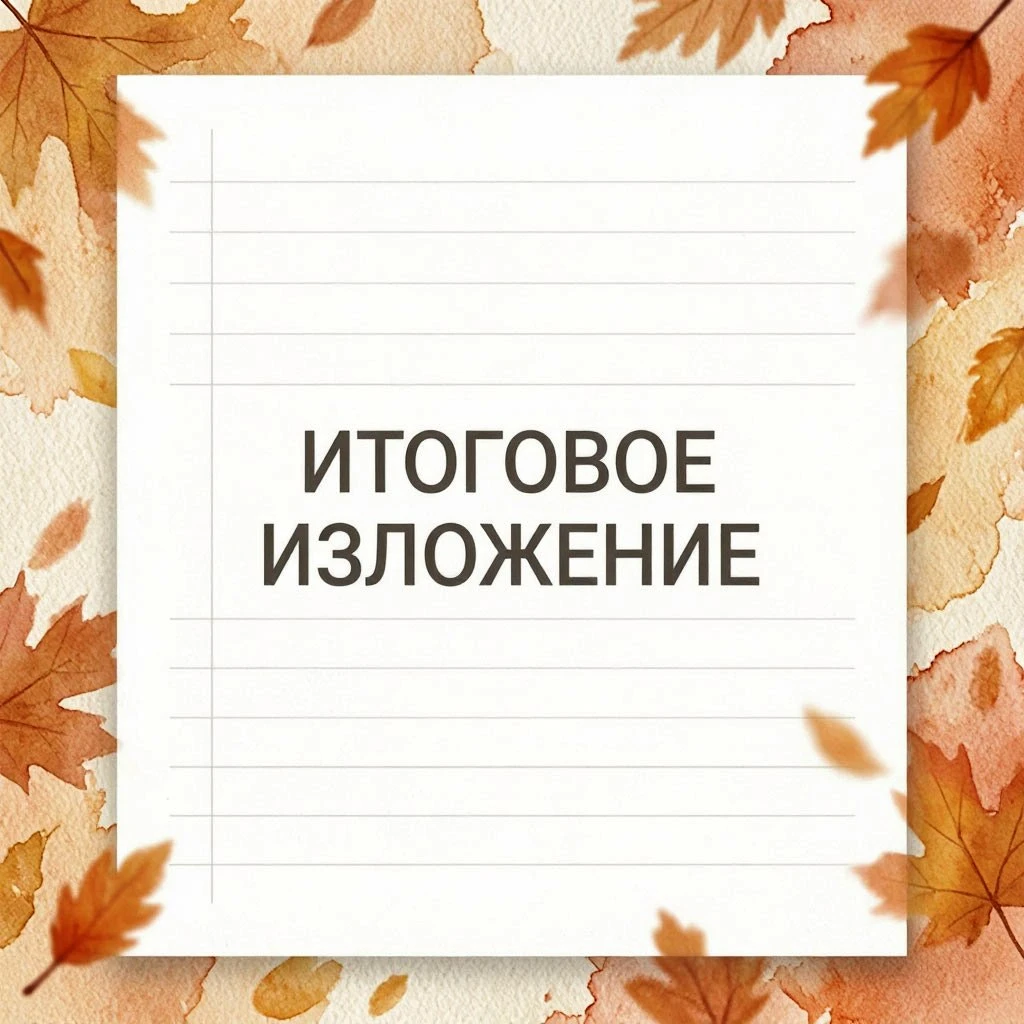 🗣 Итоговое изложение: кому, зачем и как получить «зачёт»