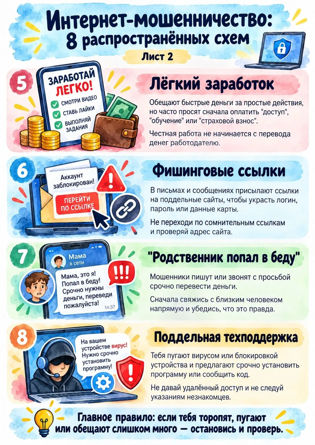 Интернет-мошенничество: как распознать опасную схему?