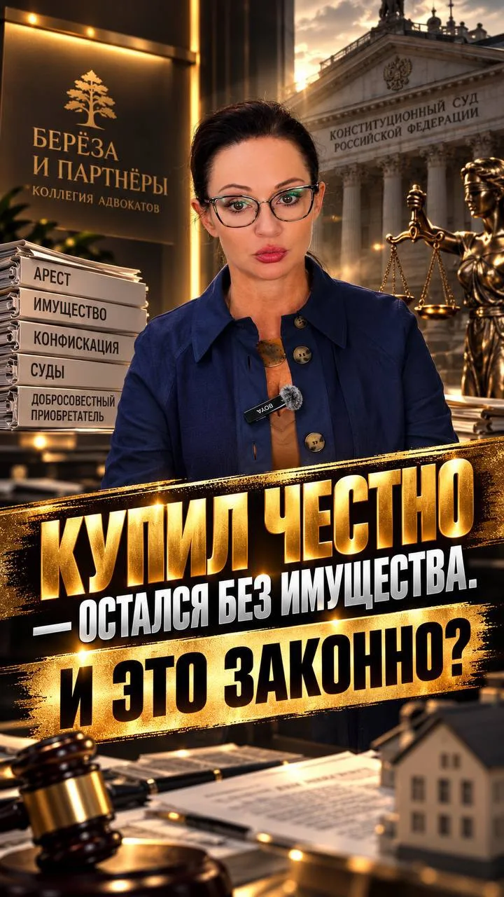 💰Купил честно — остался без имущества. И это законно?