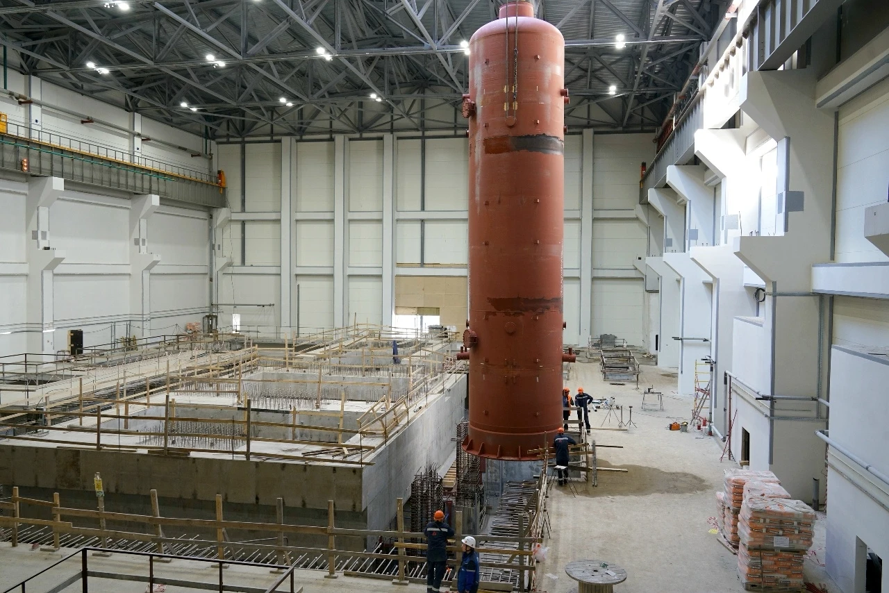 ПРОДОЛЖАЕТСЯ СТРОИТЕЛЬСТВО ПРОРЫВНОГО «БРЕСТ-ОД-300»