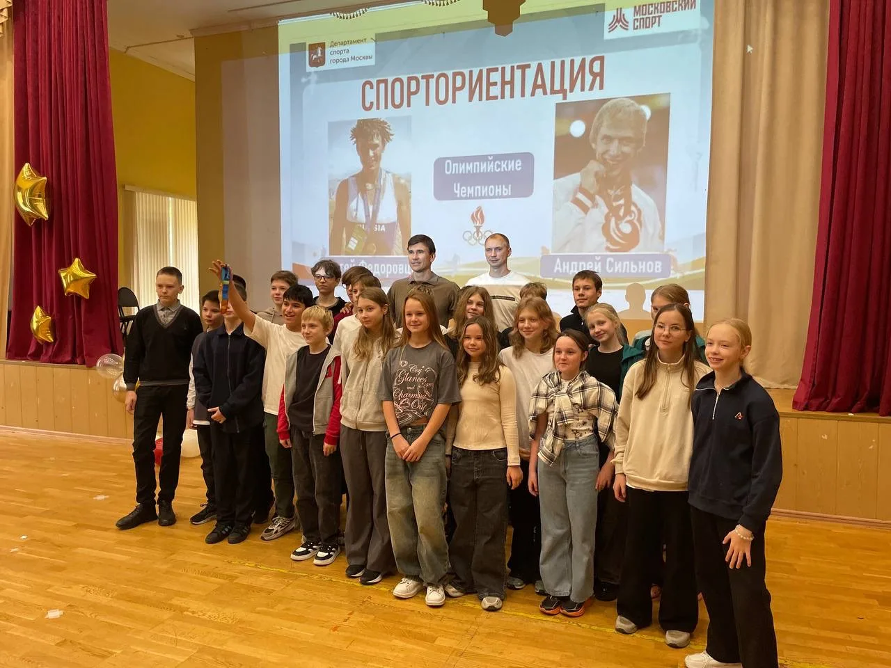 🏆Олимпийские чемпионы у нас в гостях