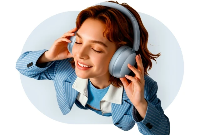 Redmi Headphones Neo — в голубом цвете! 🩵