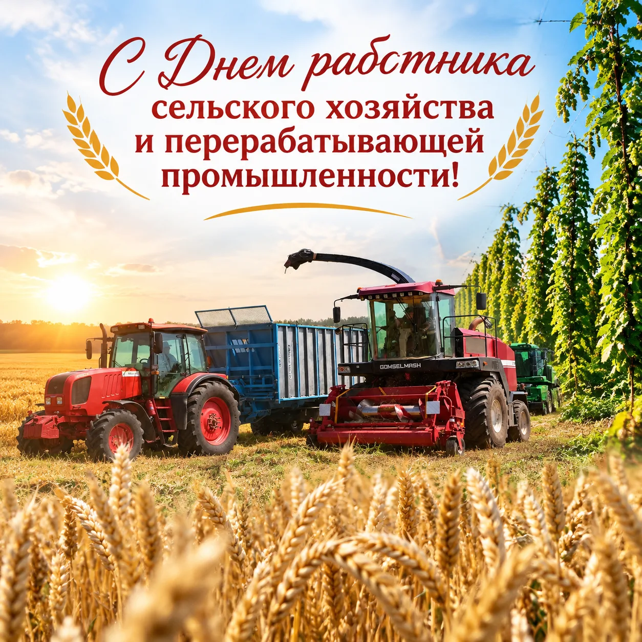🌾Дорогие труженики села, работники и ветераны агропромышленного комплекса Цивильского ...