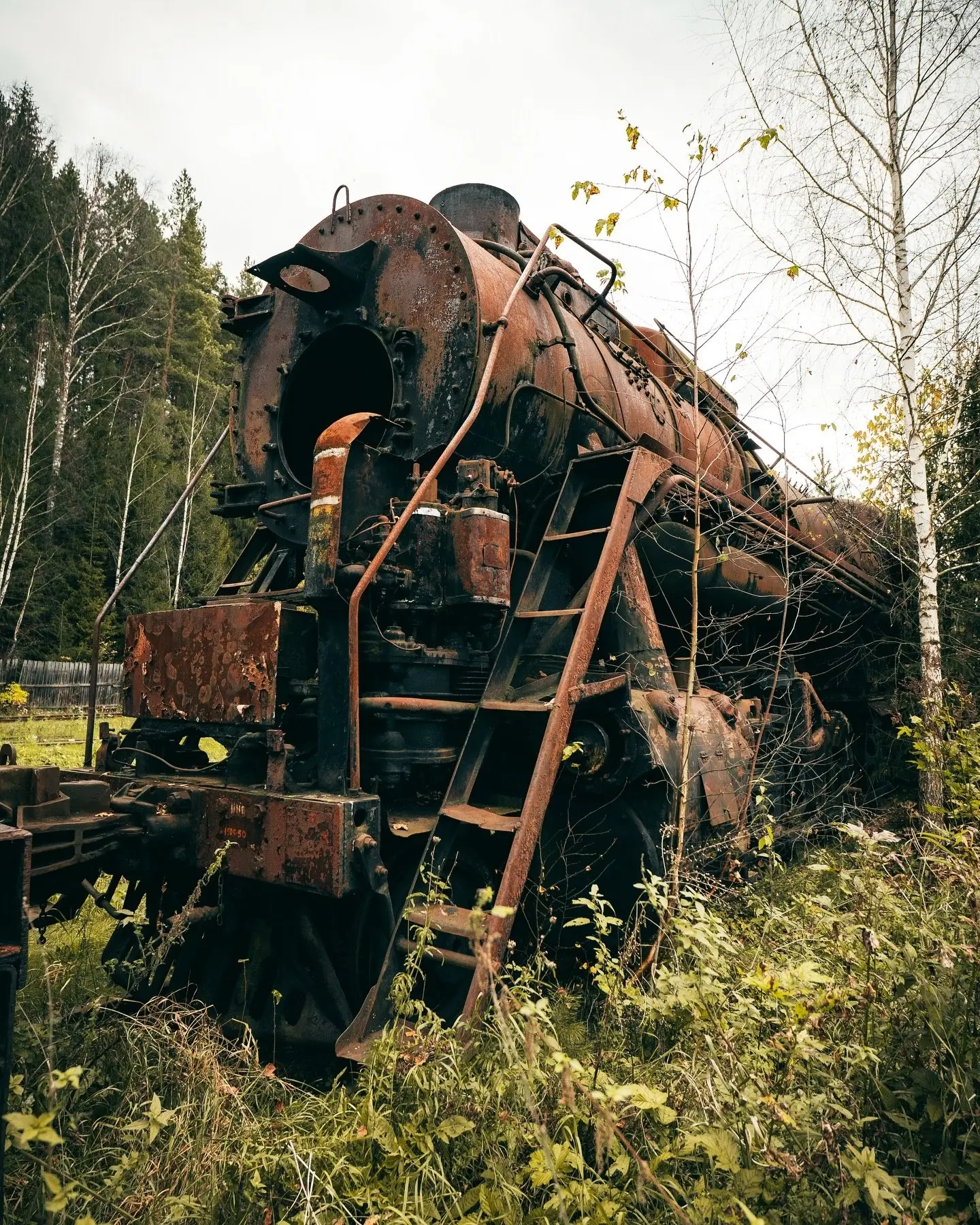🚂 Кладбище паровозов