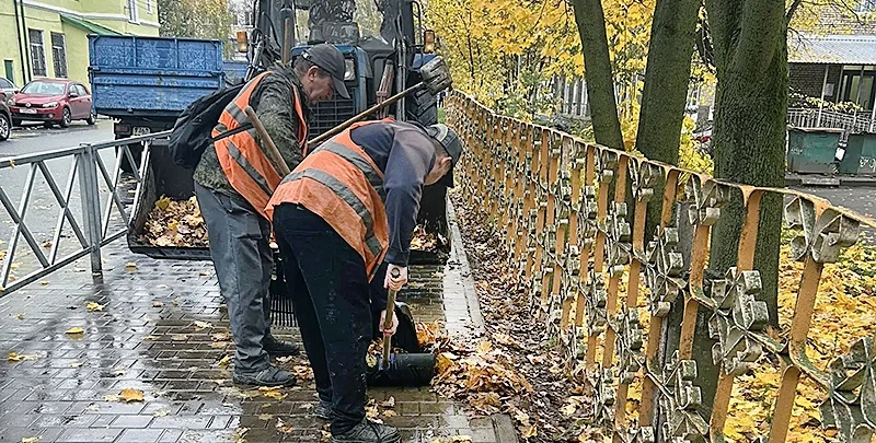 🍁Забота о рыбинских улицах.