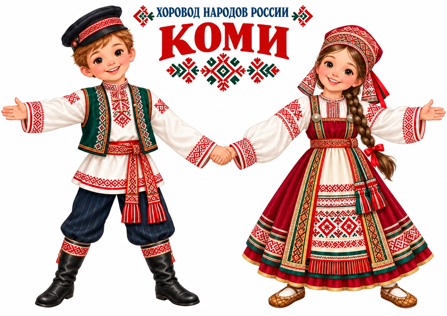 🌍 Наш «ХОРОВОД НАРОДОВ РОССИИ» становится всё больше!