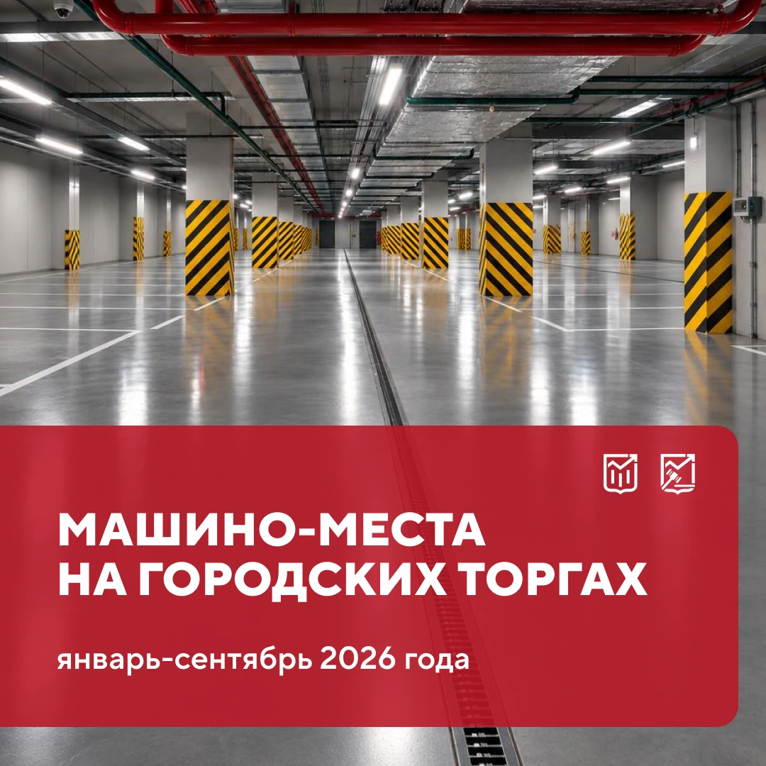 🅿️ Тысячи машино-мест нашли владельцев: результаты аукционов за три квартала 2026 года