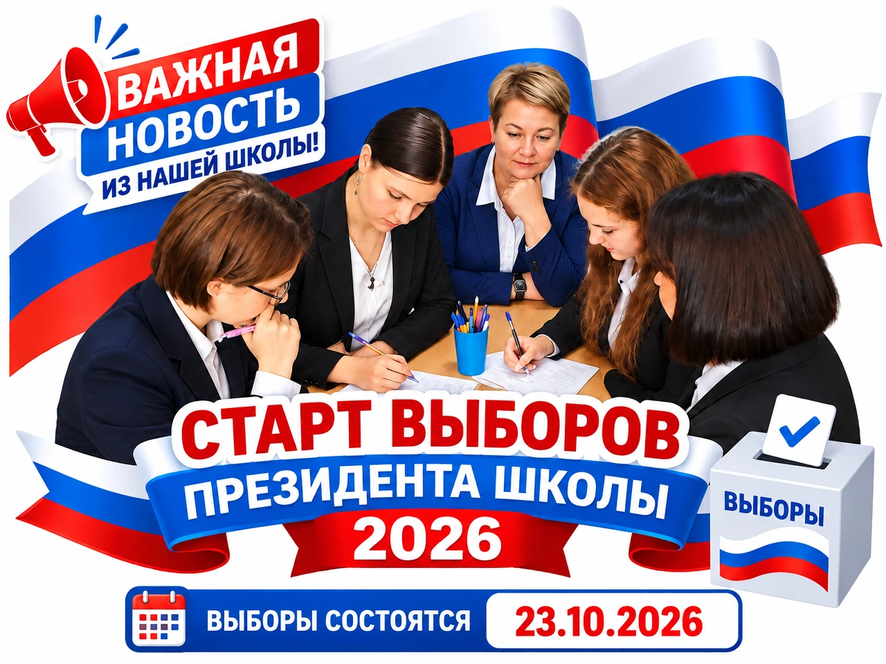 28.09.2026 в нашей школе в рамках Всероссийской кампании «Твой выбор» состоялось органи...