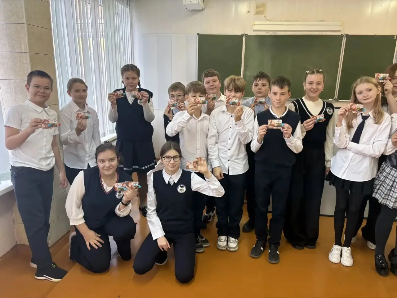 В нашей школе состоялось трогательное и важное событие: ученики 5 Б класса изготовили и...