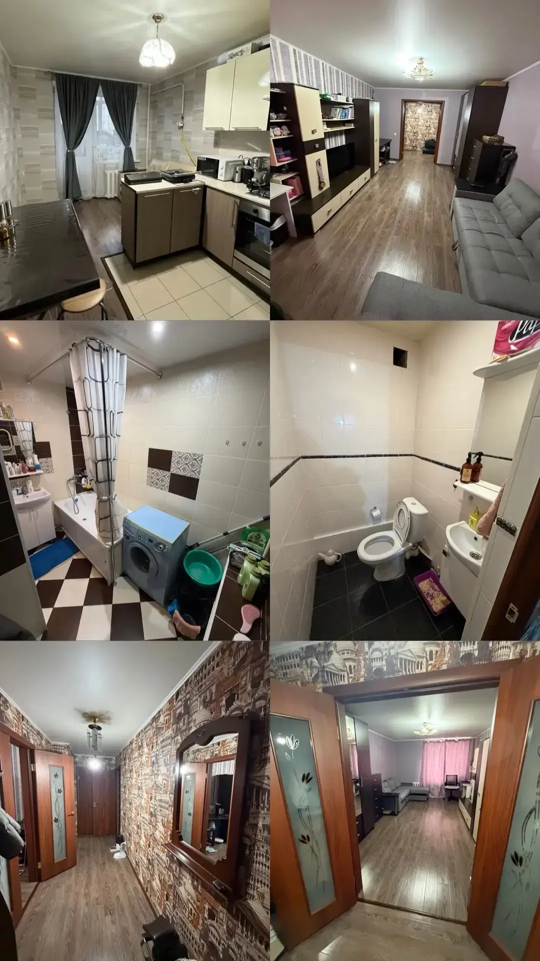 Продам 1комнатную квартиру по адресу Г.Амантая 1, 42 кв, 5300₽