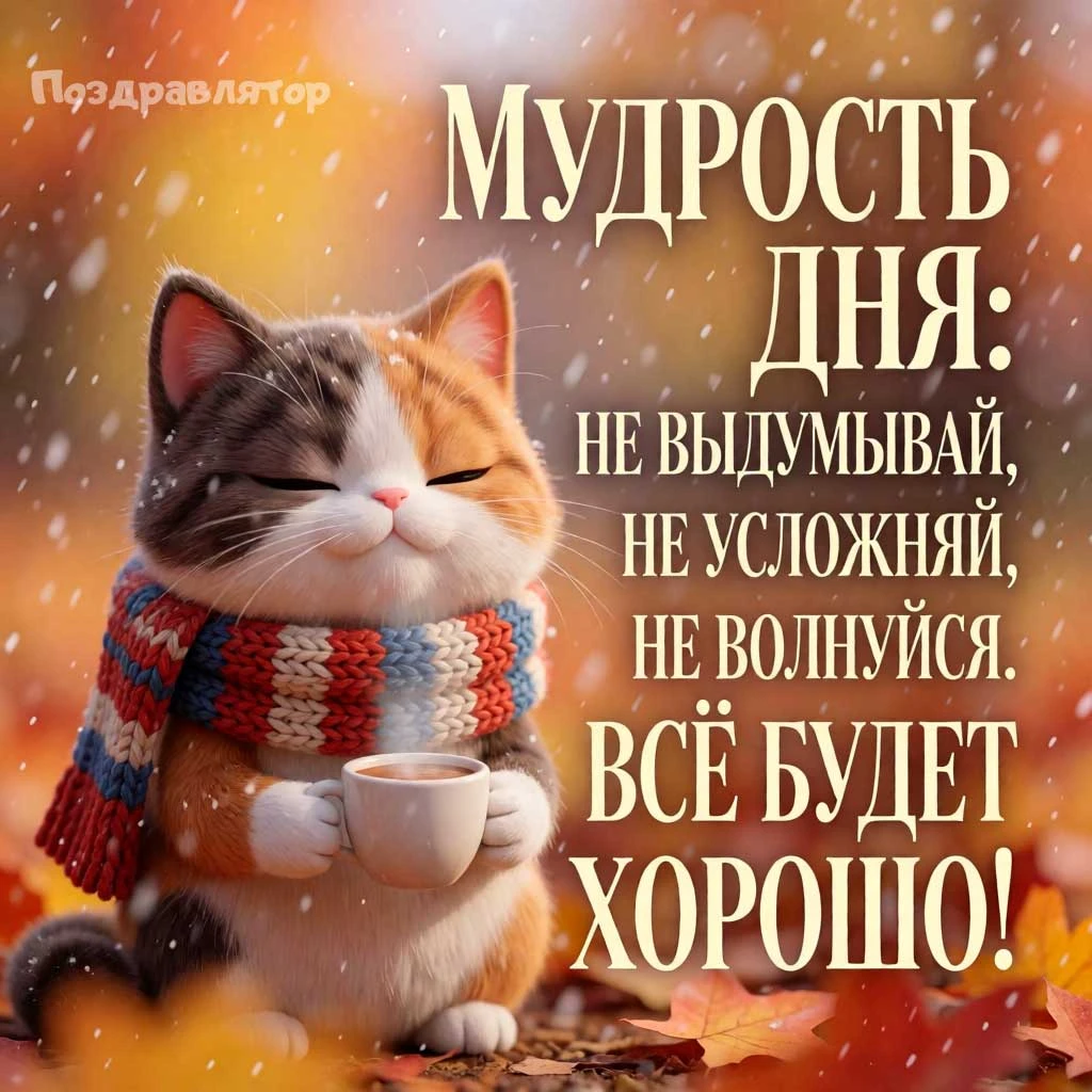 Просто доверься течению и иди вперёд. Всё остальное приложится 🍂