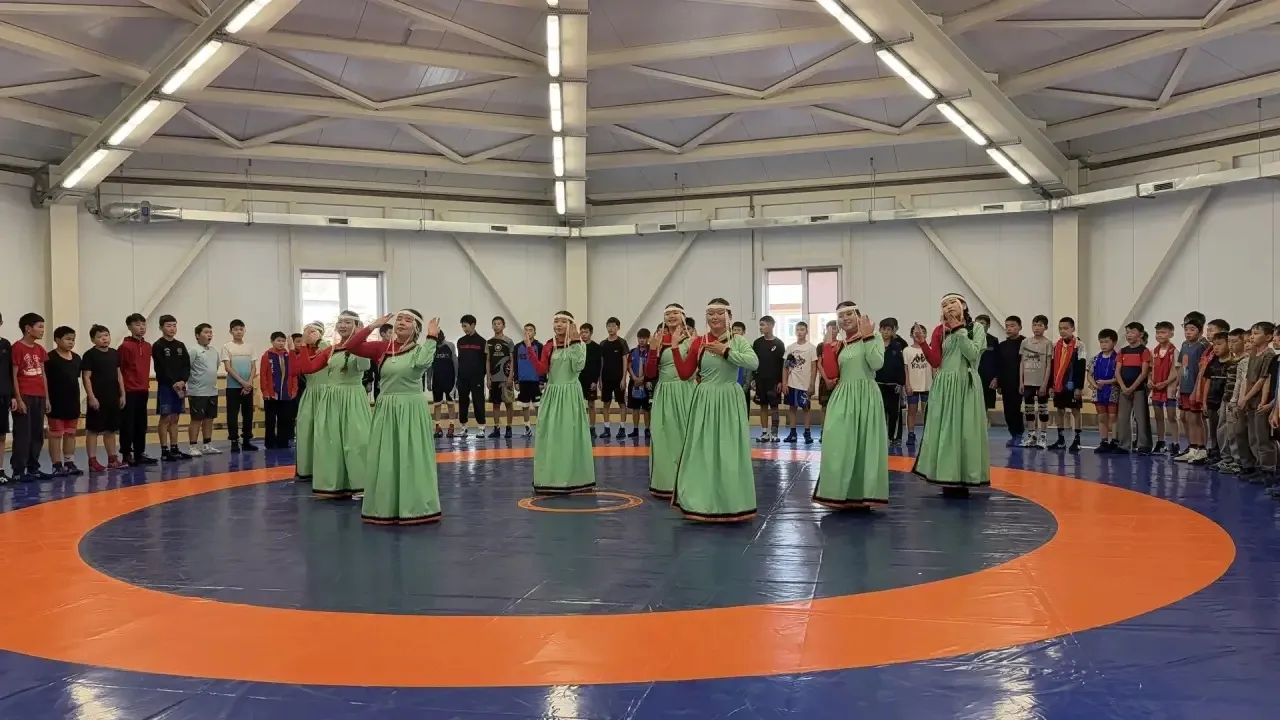 Открытие окружного турнира по вольной борьбе 🤼‍♂️