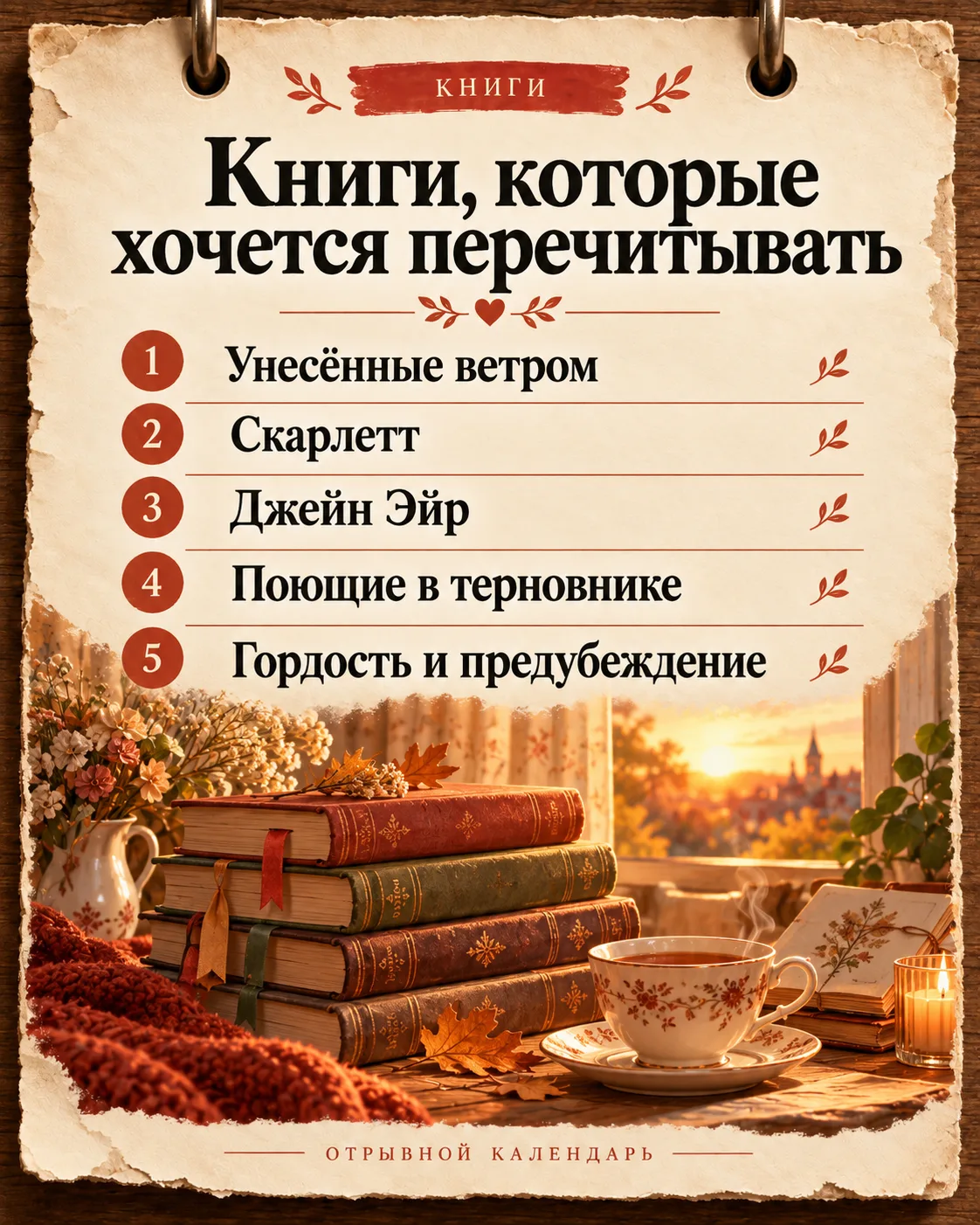 📚 5 КНИГ, КОТОРЫЕ ХОЧЕТСЯ ПЕРЕЧИТЫВАТЬ СНОВА И СНОВА