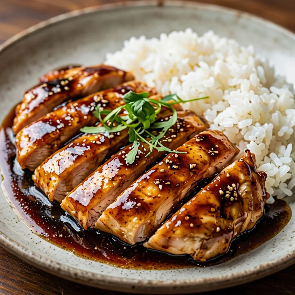 🍚🐔 Хотите быстро и вкусно накормить семью? Попробуйте курицу терияки с рисом! Это блю...
