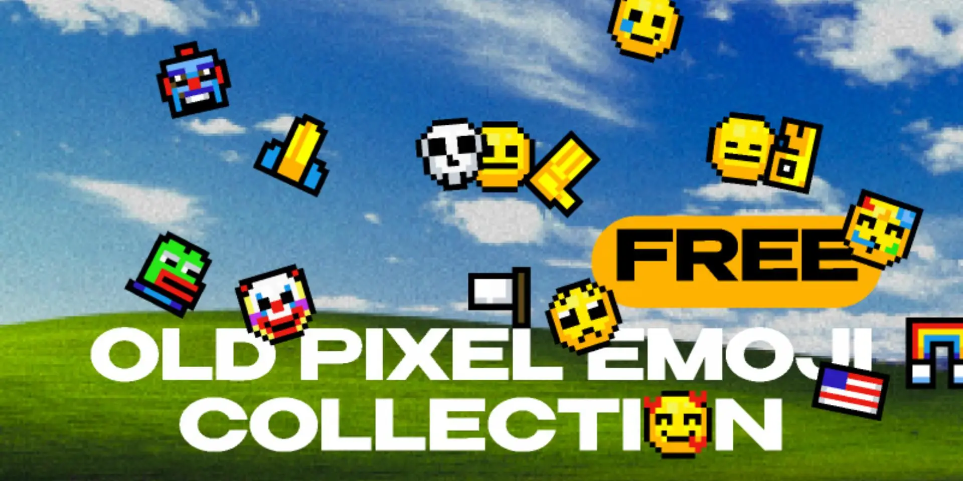 OLD PIXEL EMOJI FREE