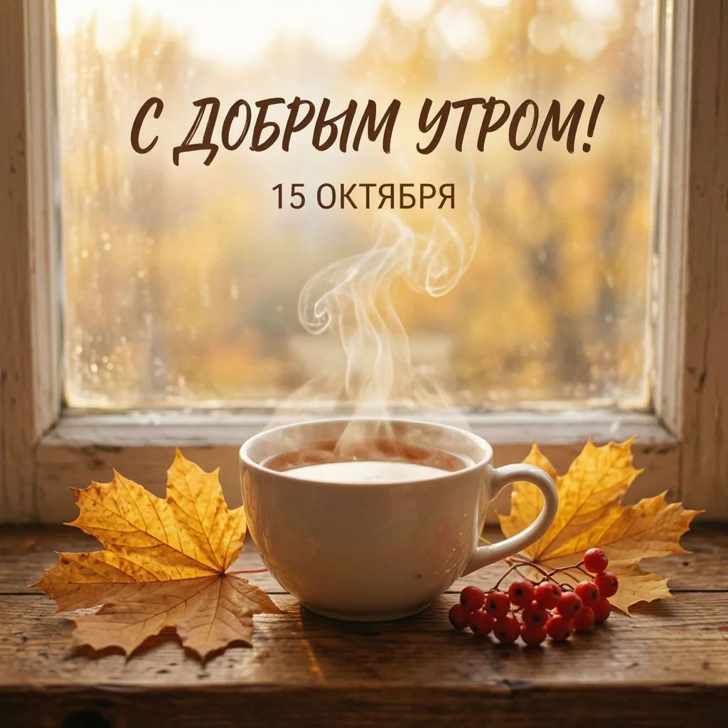 ☀️ 15 октября, четверг